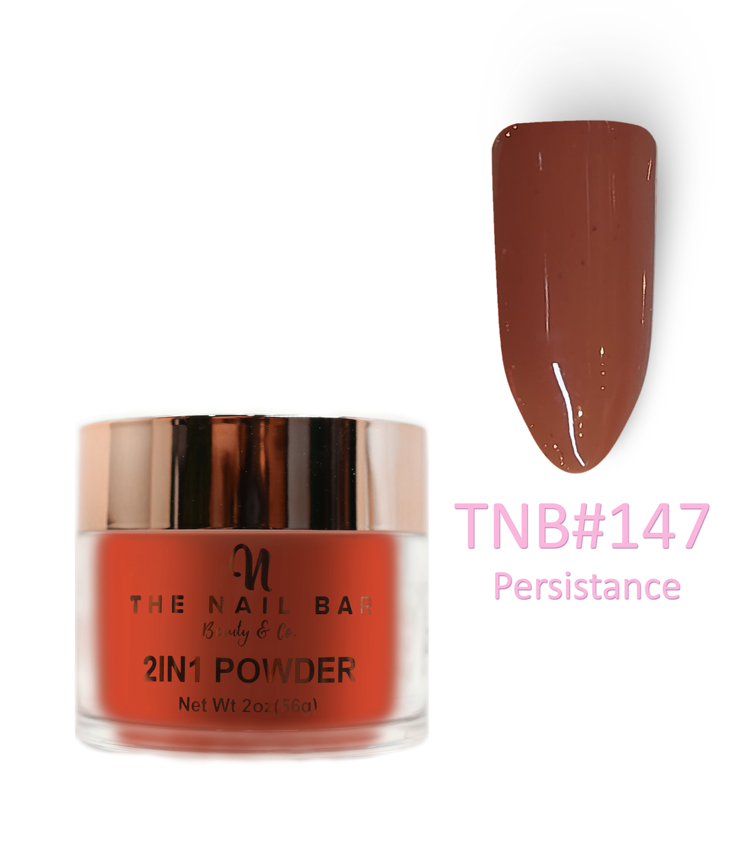 2-In-1 Dipping/Acrylic colour powder (2oz) - Persistance