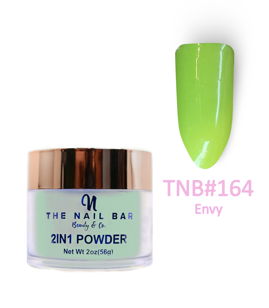 2-In-1 Dipping/Acrylic colour powder (2oz) - Envy