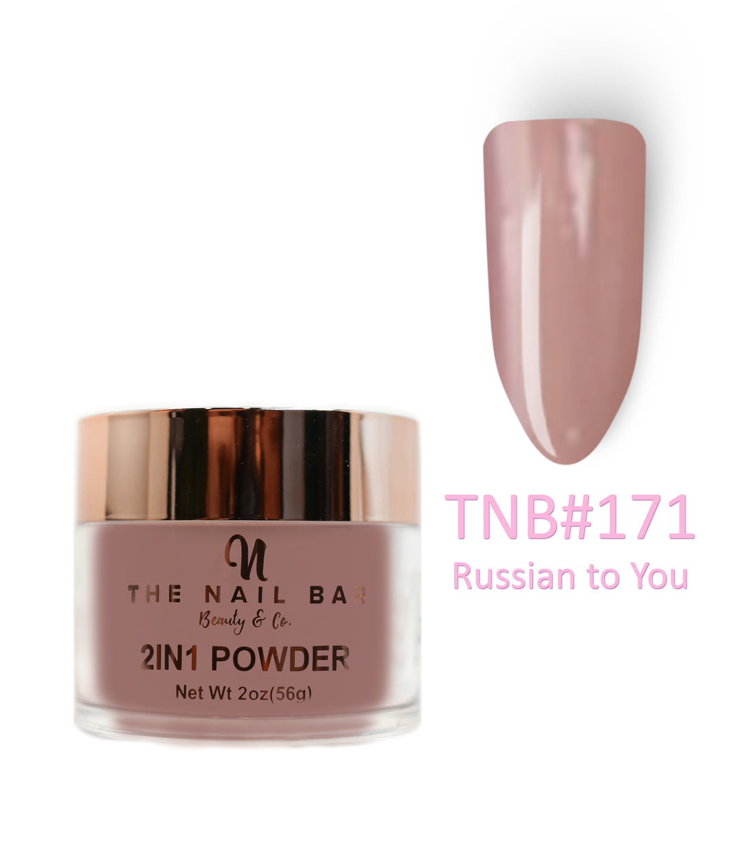 2-In-1 Dipping/Acrylic colour powder (2oz) - Russian to You