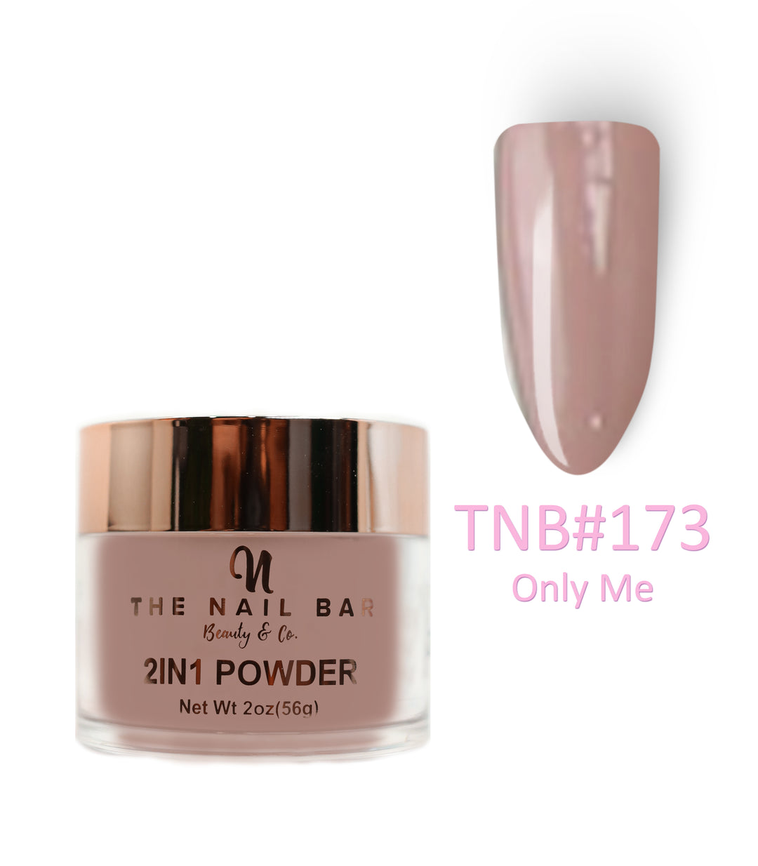 2-In-1 Dipping/Acrylic colour powder (2oz) - Only Me