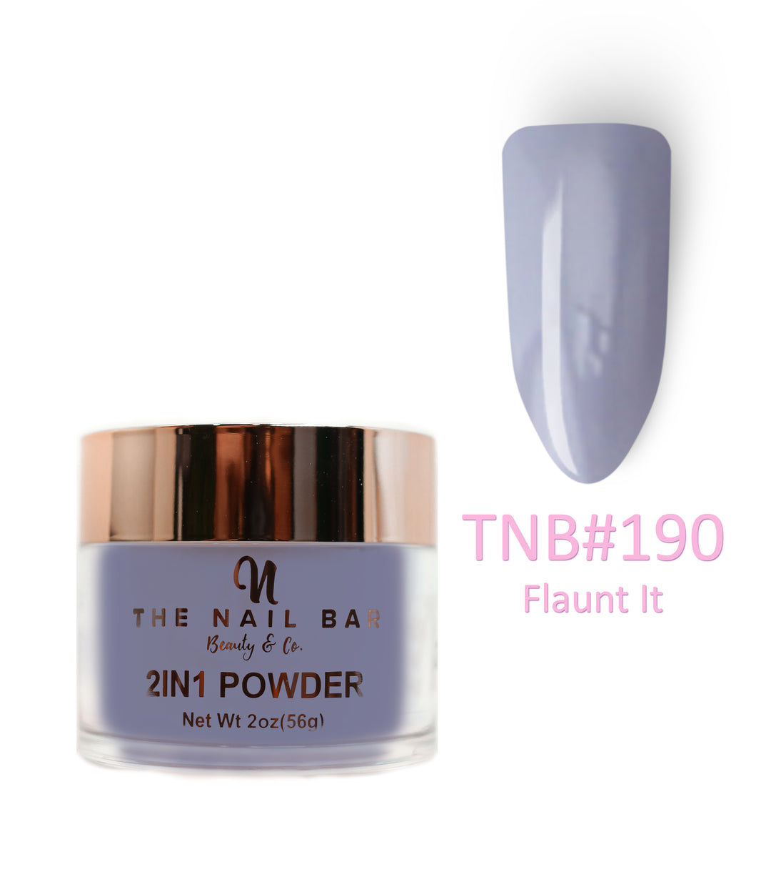 2-In-1 Dipping/Acrylic colour powder (2oz) - Flaunt It