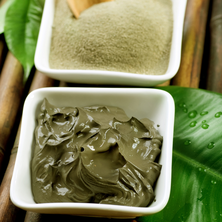 Skin Detoxification Mud Mask TEA TREE OIL + WICH HAZEL + JOJOBA OIL