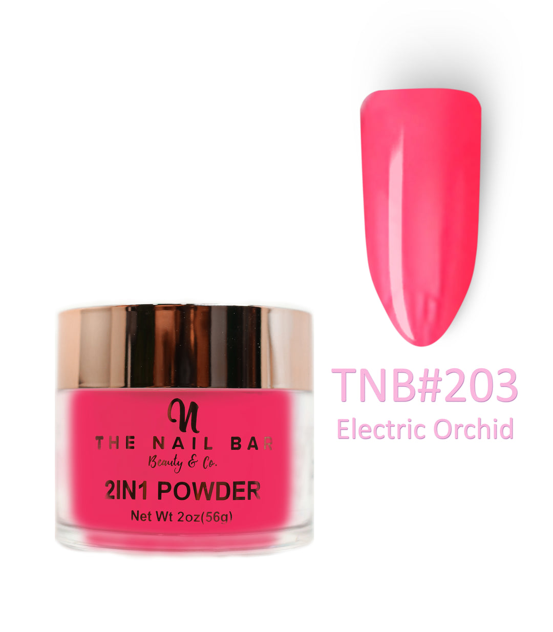 2-In-1 Dipping/Acrylic colour powder (2oz) - Electric Orchid
