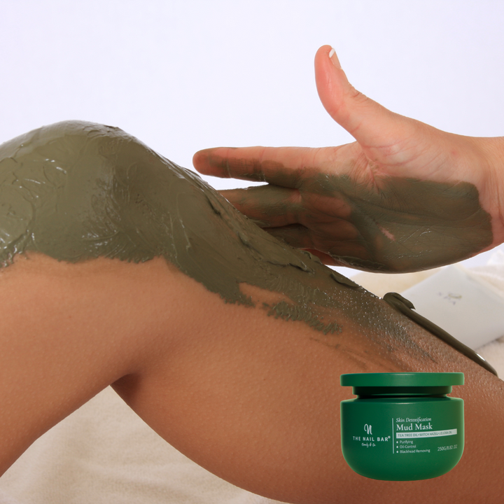 Skin Detoxification Mud Mask TEA TREE OIL + WICH HAZEL + JOJOBA OIL