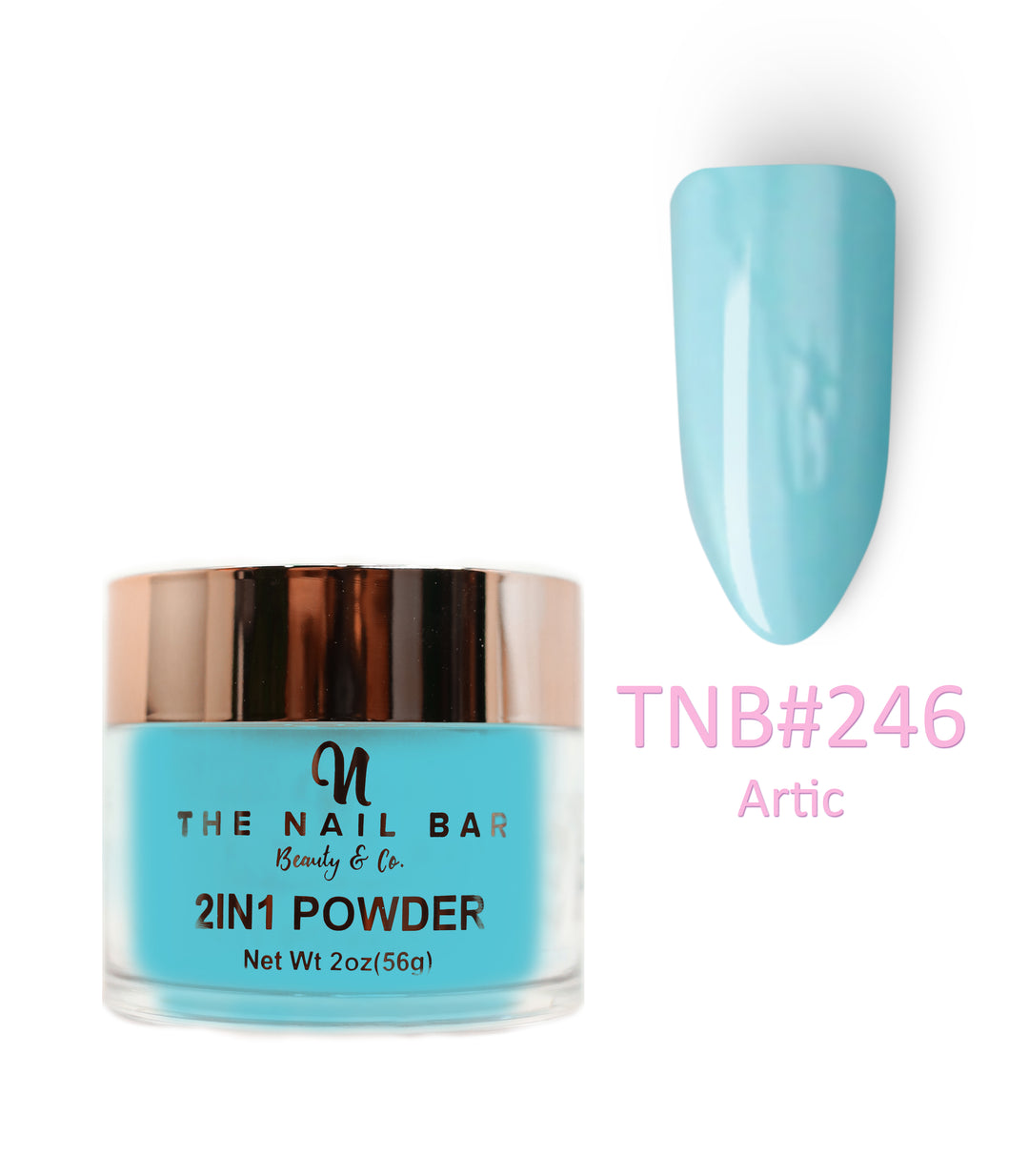 2-In-1 Dipping/Acrylic colour powder (2oz) - Artic