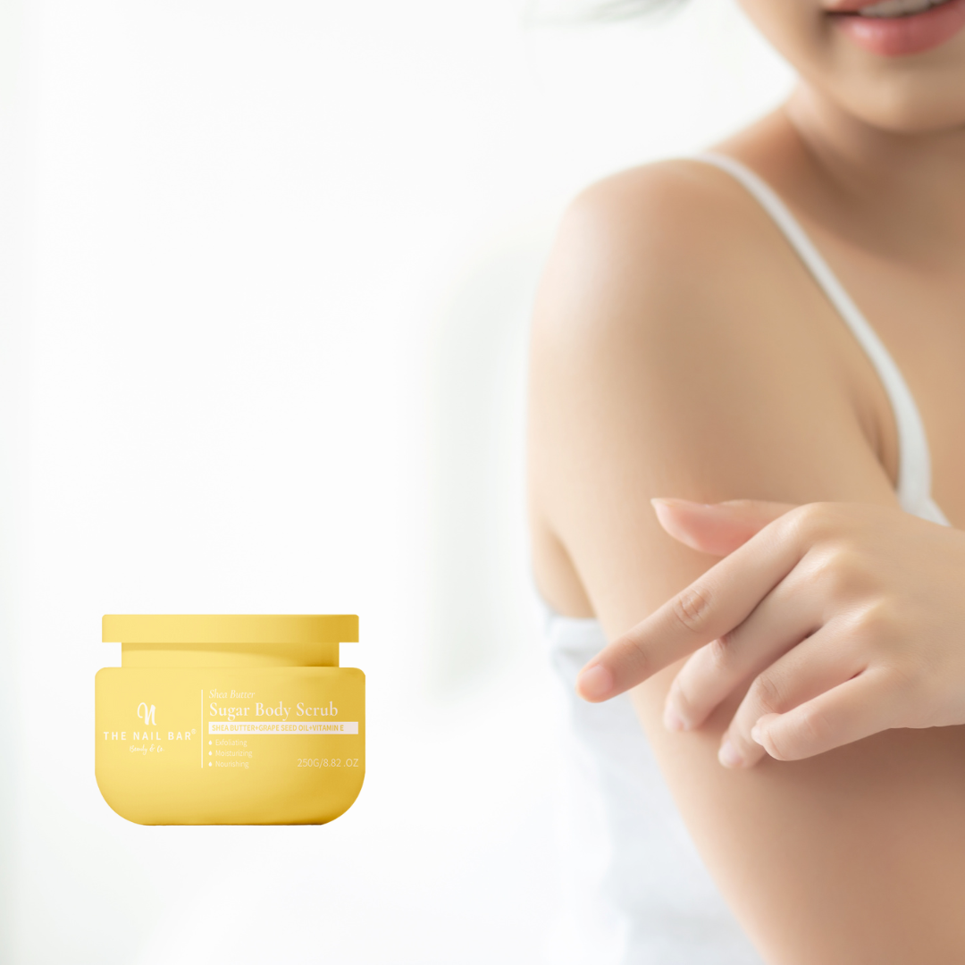 Shea Butter Sugar Body Scrub - The Nail Bar Beauty & Co.