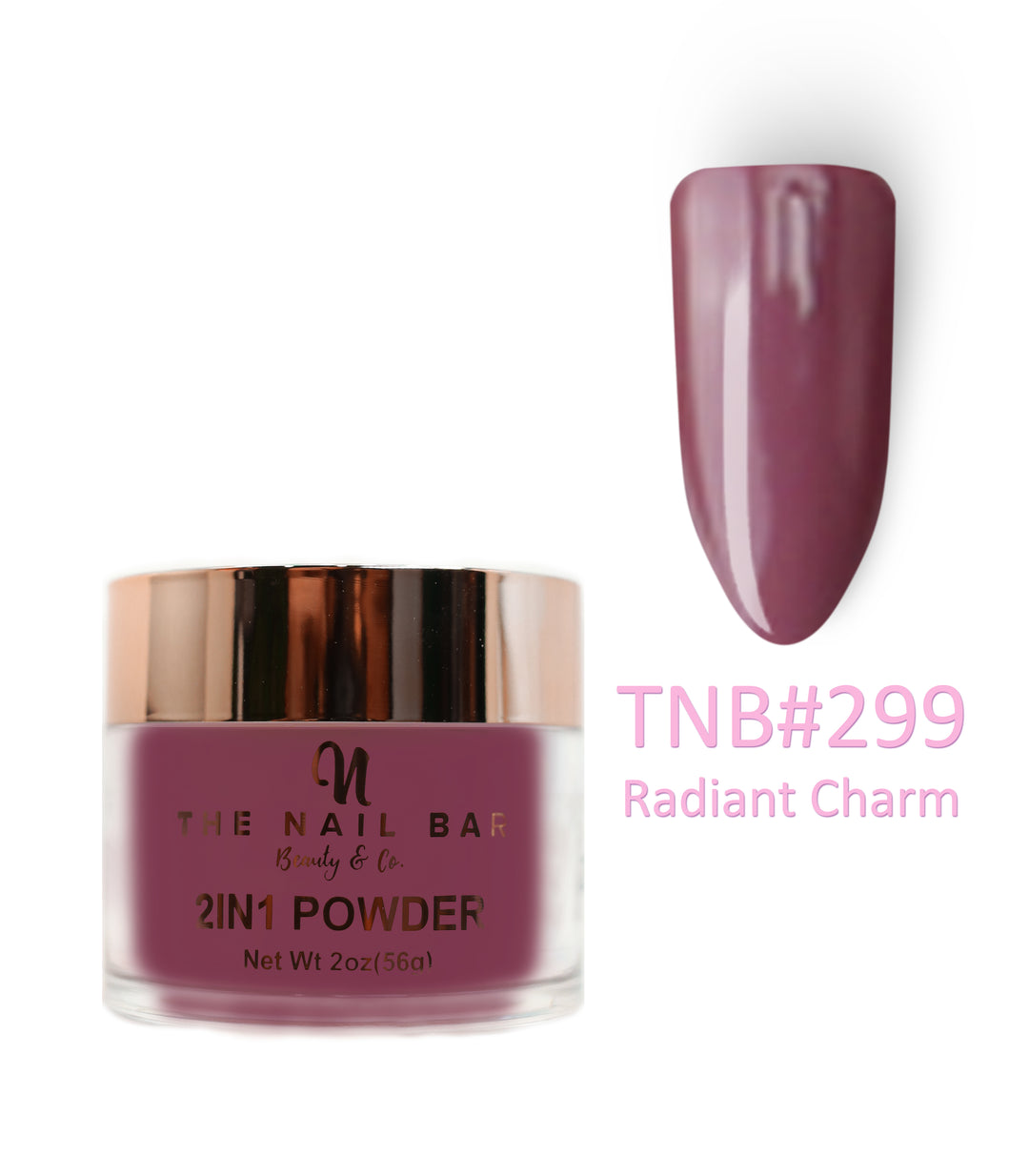 2-In-1 Dipping/Acrylic colour powder (2oz) - Radiant Charm