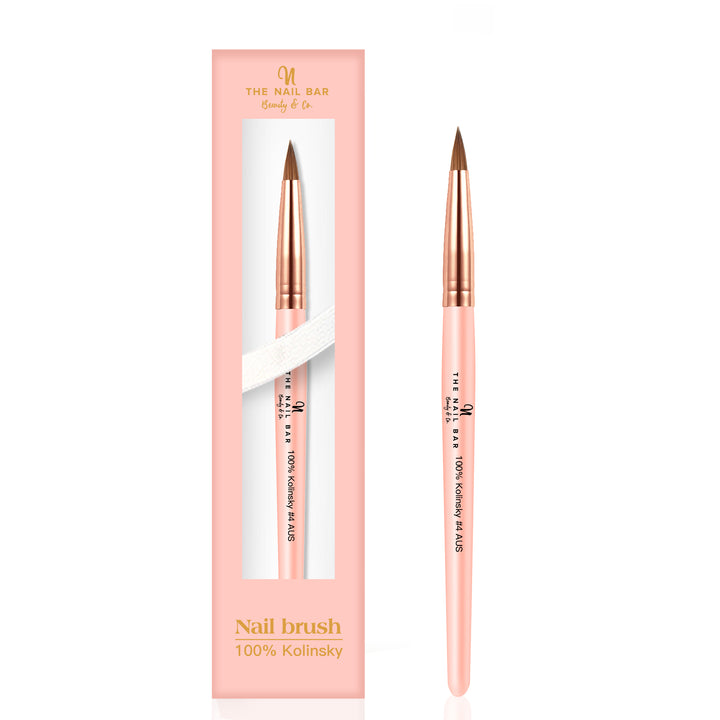 Acrylic Nail Brush - 100% Pure Kolinsky - The Nail Bar Beauty & Co.