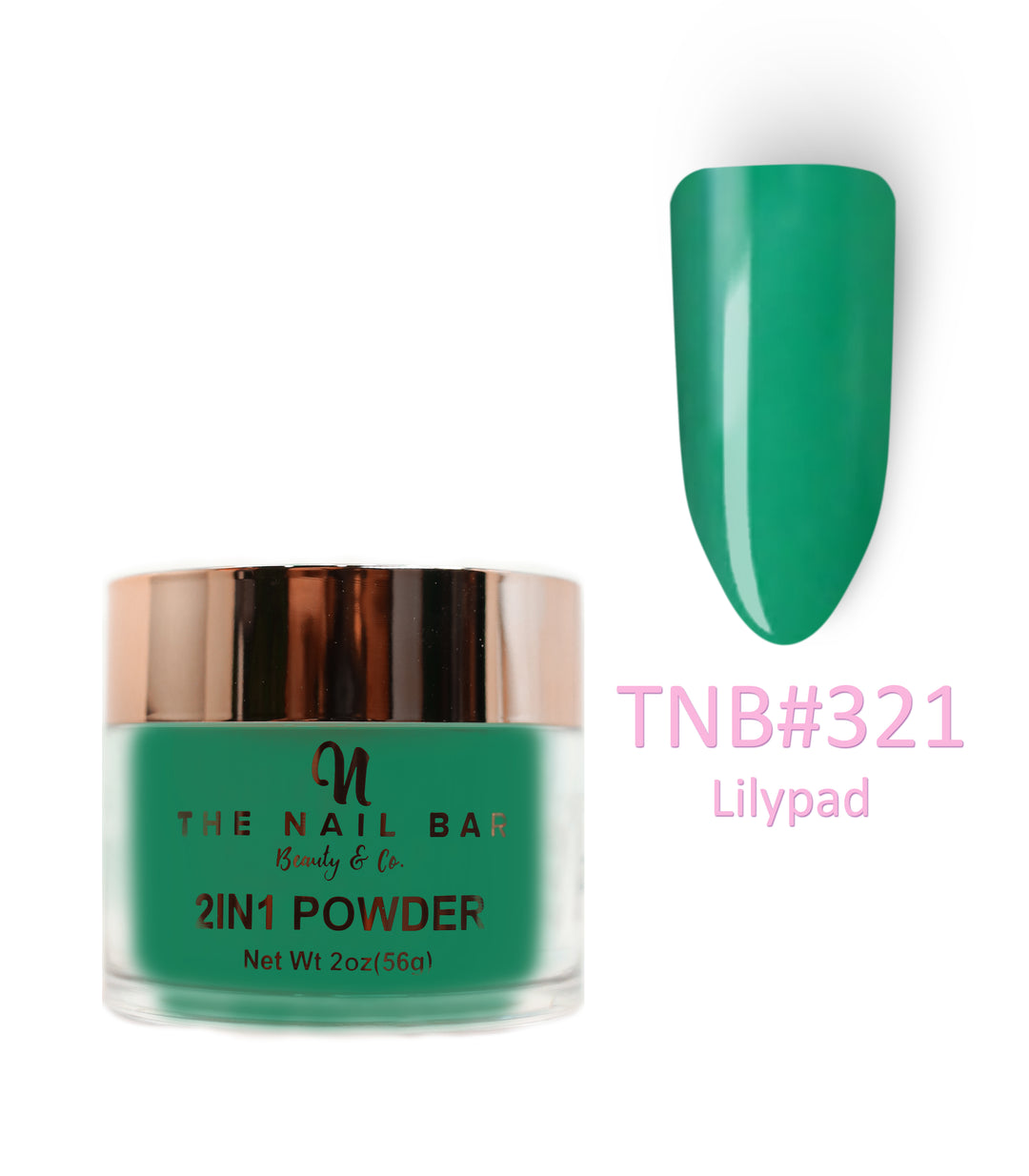 2-In-1 Dipping/Acrylic colour powder (2oz) - Lilypad
