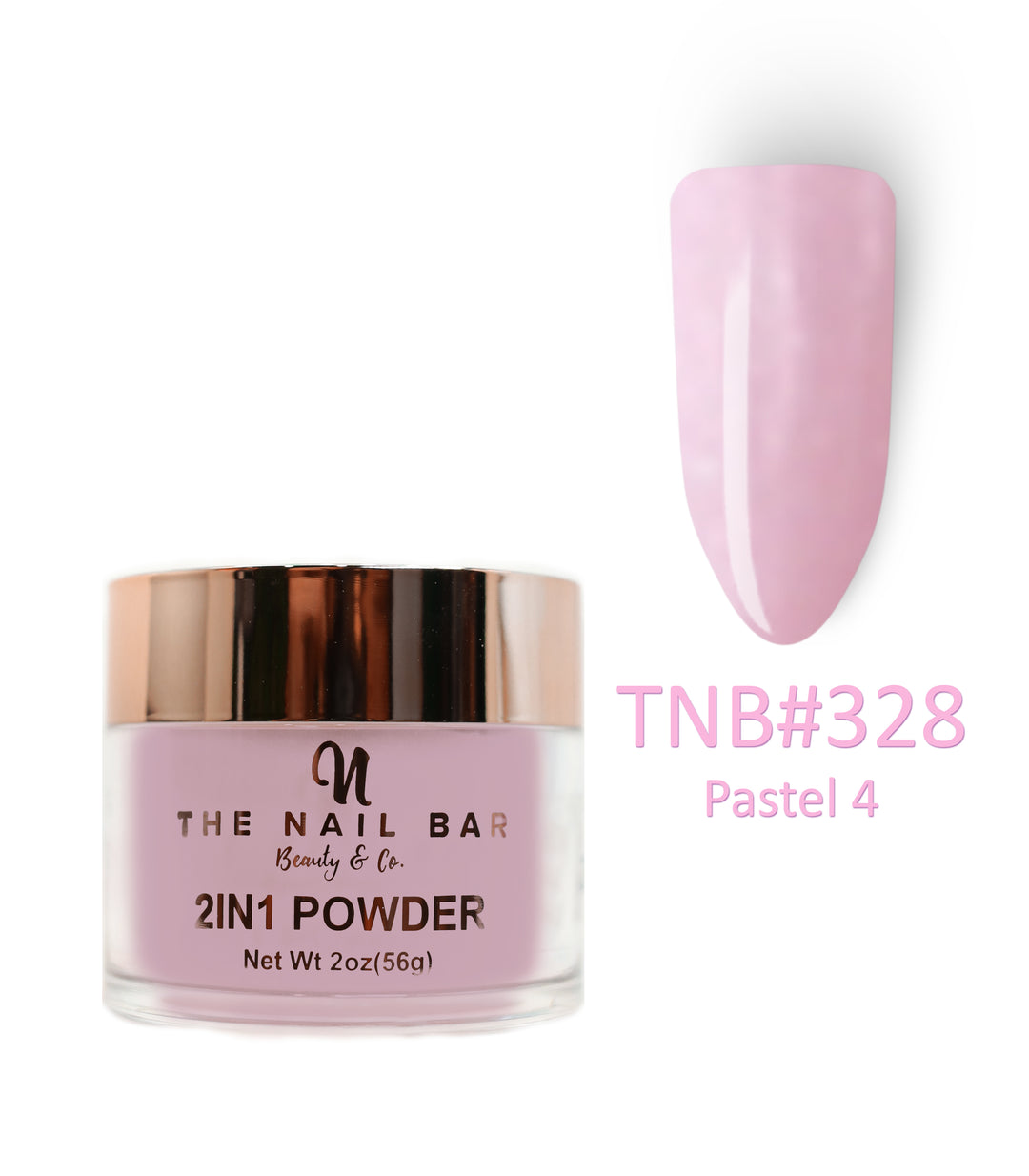 2-In-1 Dipping/Acrylic colour powder (2oz) - Pastel 4