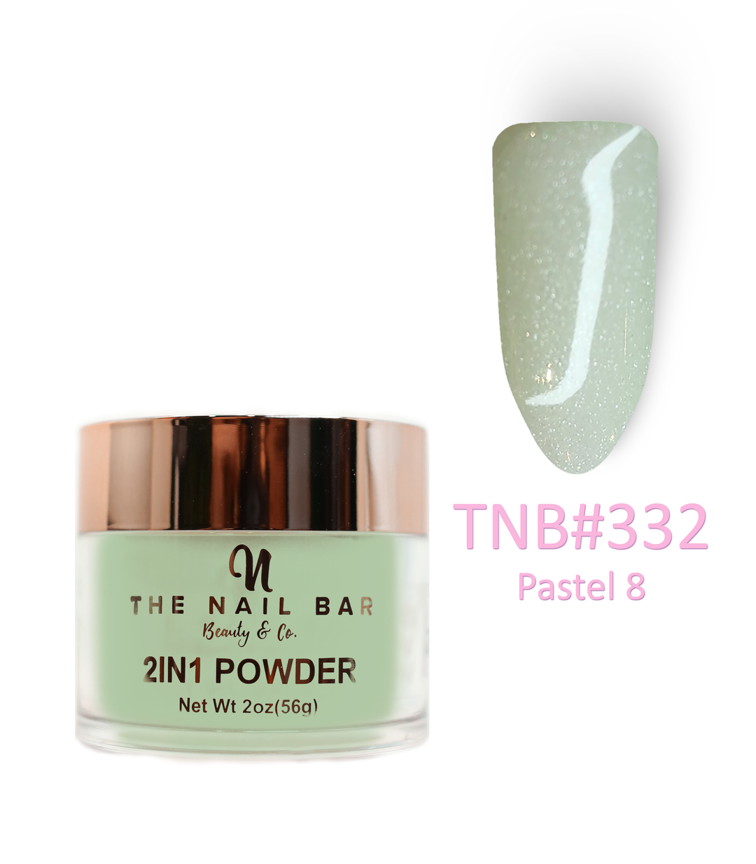 2-In-1 Dipping/Acrylic colour powder (2oz) - Pastel 8