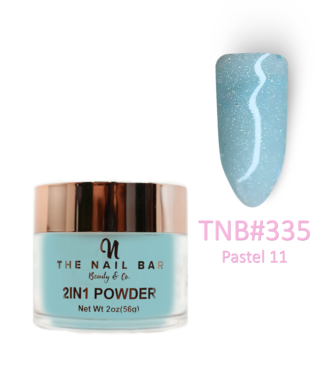 2-In-1 Dipping/Acrylic colour powder (2oz) - Pastel 11