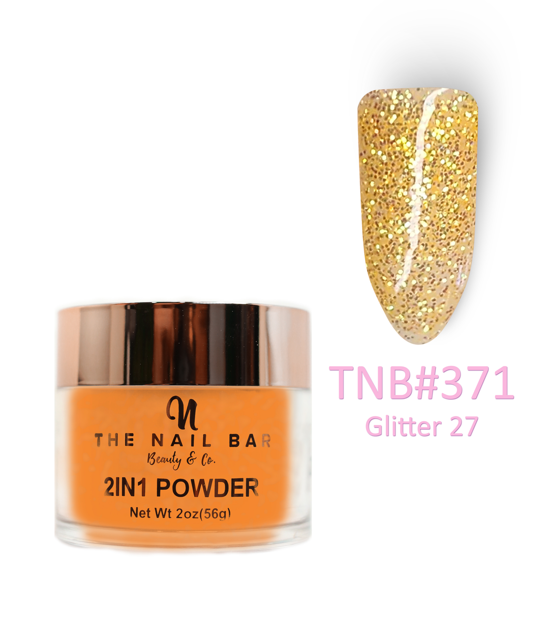2-In-1 Dipping/Acrylic colour powder (2oz) - Glitter 27