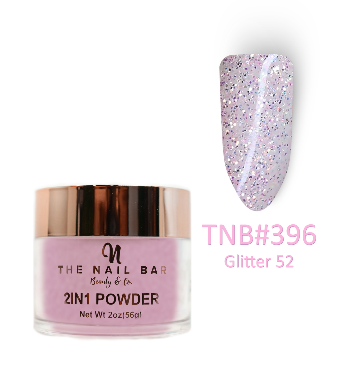 2-In-1 Dipping/Acrylic colour powder (2oz) - Glitter 52