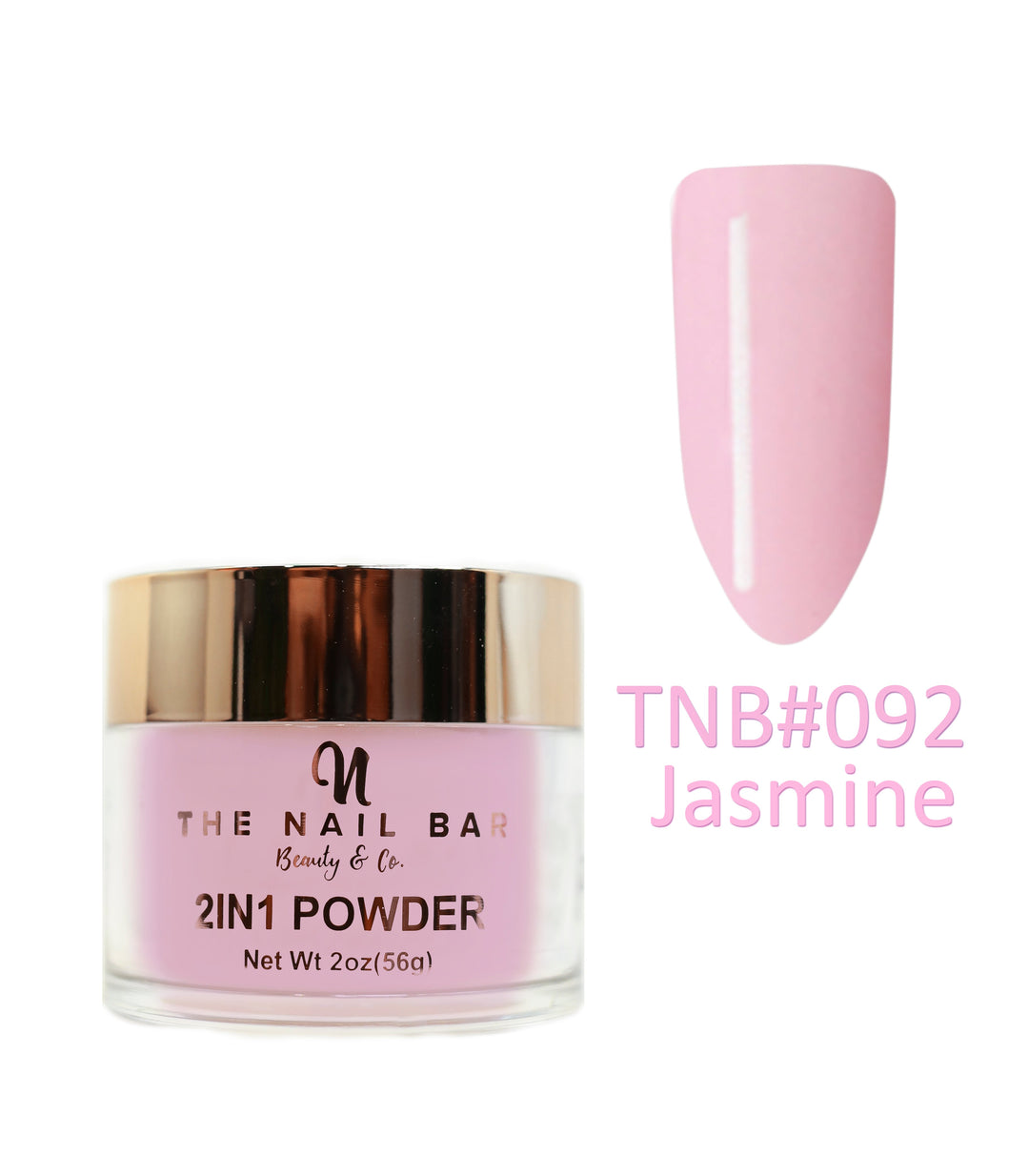 2-In-1 Dipping/Acrylic colour powder (2oz) - Jasmine