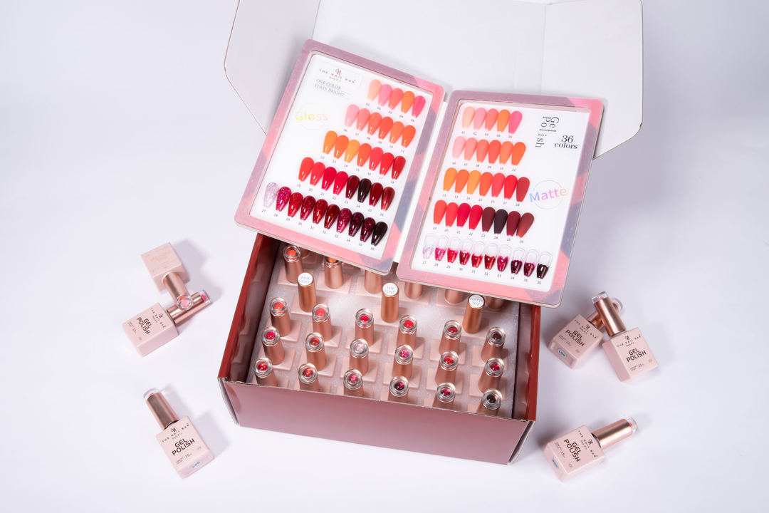 36-Colour Red Gel Collection – Bold, Classic, and Statement Shades