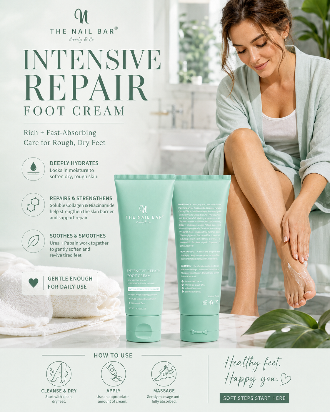 The Nail Bar Beauty & Co. foot care product