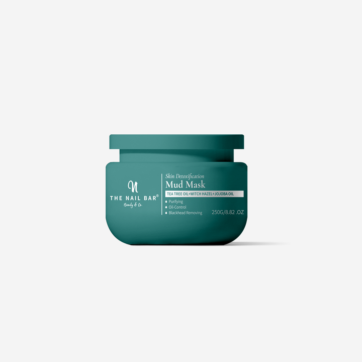 Skin Detoxification Mud Mask TEA TREE OIL + WICH HAZEL + JOJOBA OIL