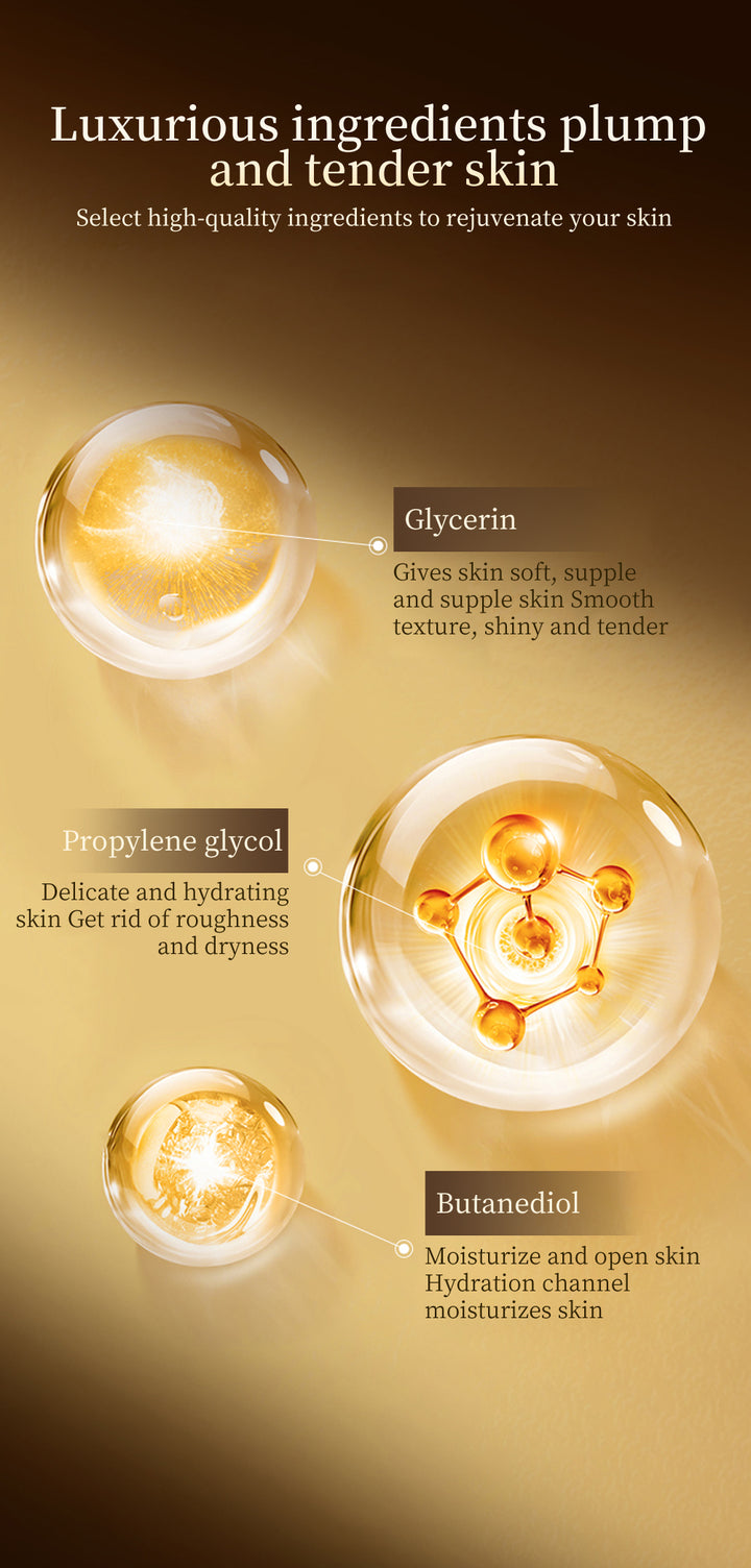 24K Gold Foil Hyaluronic Mask – Hydrate, Plump & Rejuvenate