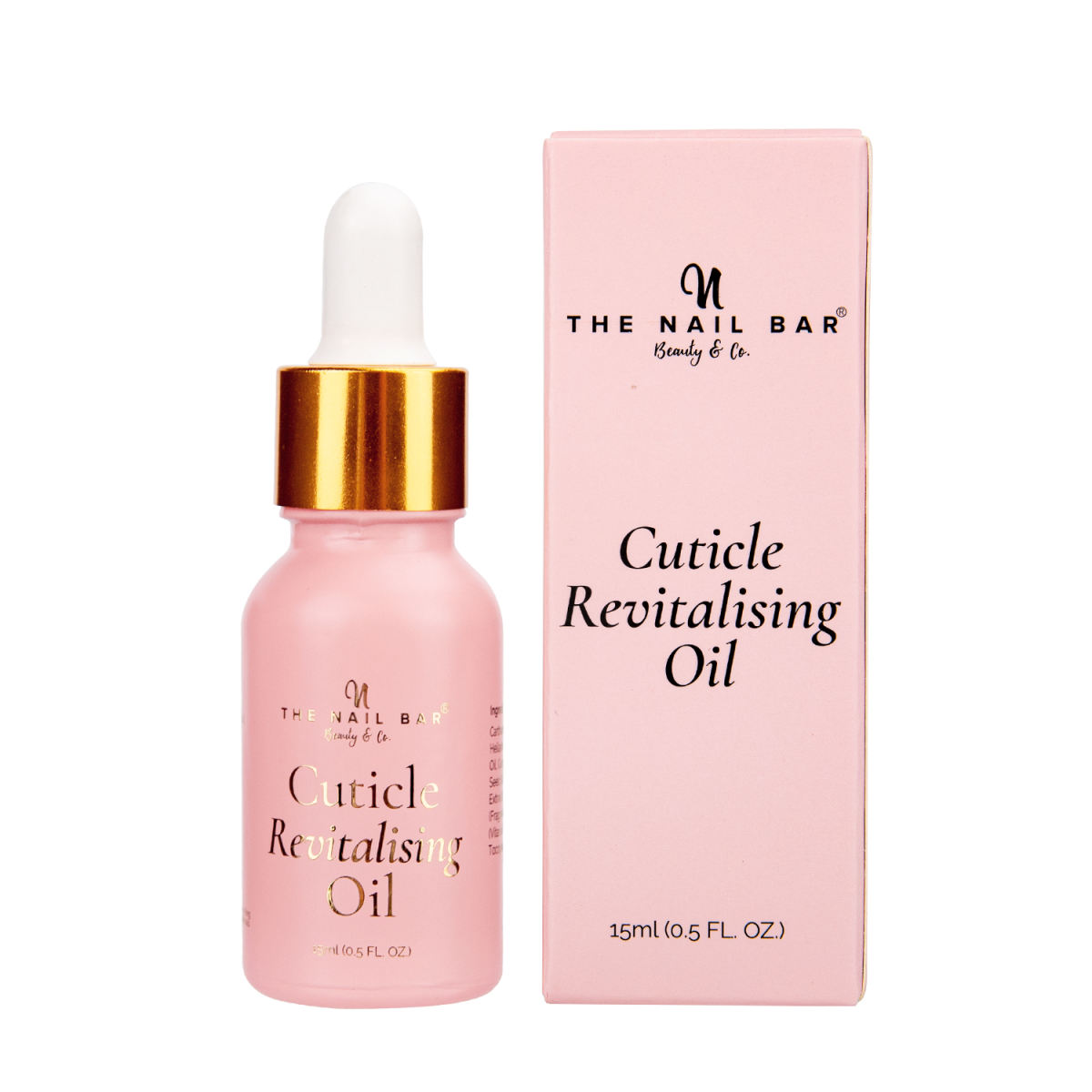 Cuticle Revitalising Oil – 15ml - The Nail Bar Beauty & Co.