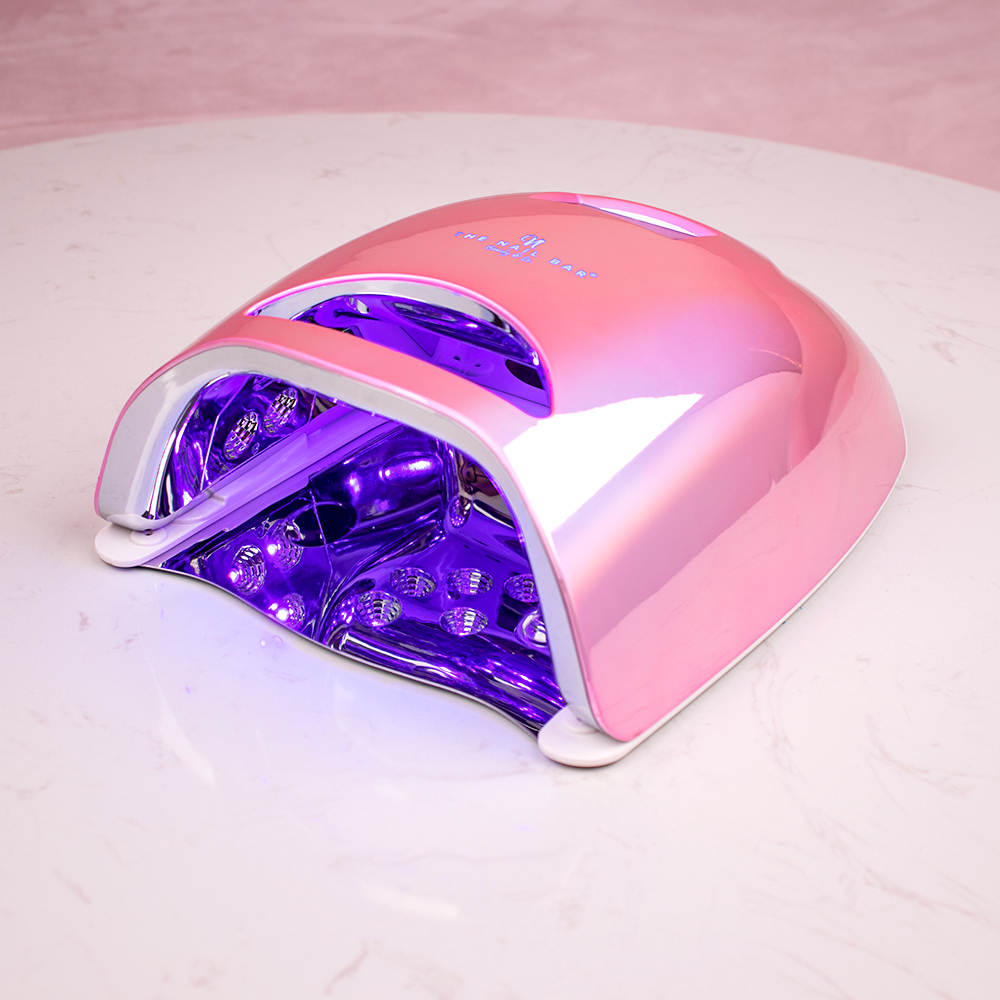 Rainbow Silver Color Pro Cure Cordless 48w LED UV Lamp - The Nail Bar Beauty & Co.