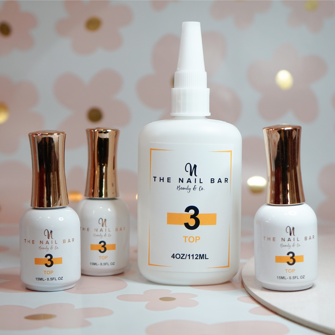 The Nail Bar Beauty & Co. Dipping Gel Top No.3 refill 4oz - The Nail Bar Beauty & Co.