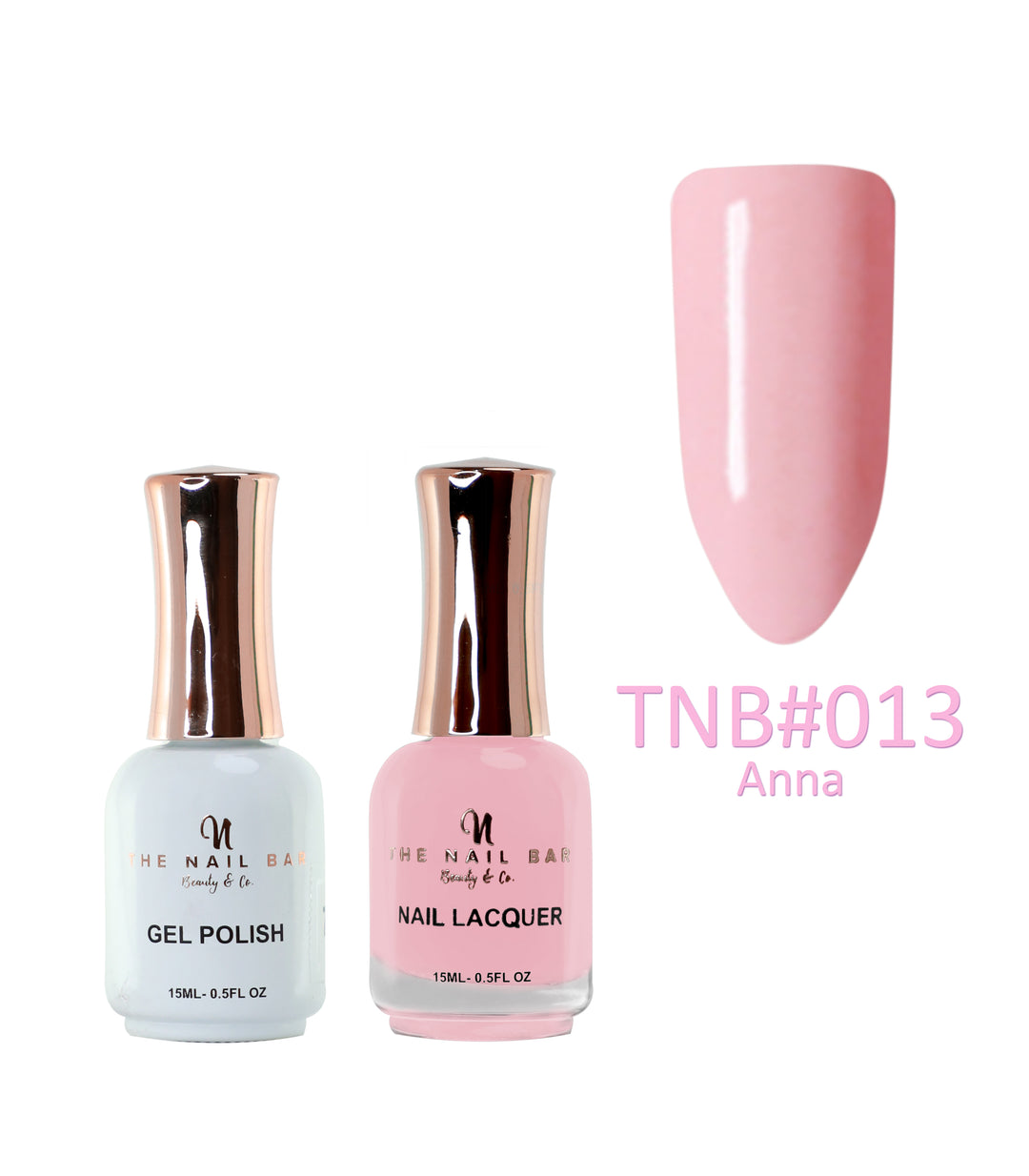 Dual Polish/Gel colour matching (15ml) - Anna - The Nail Bar Beauty & Co.