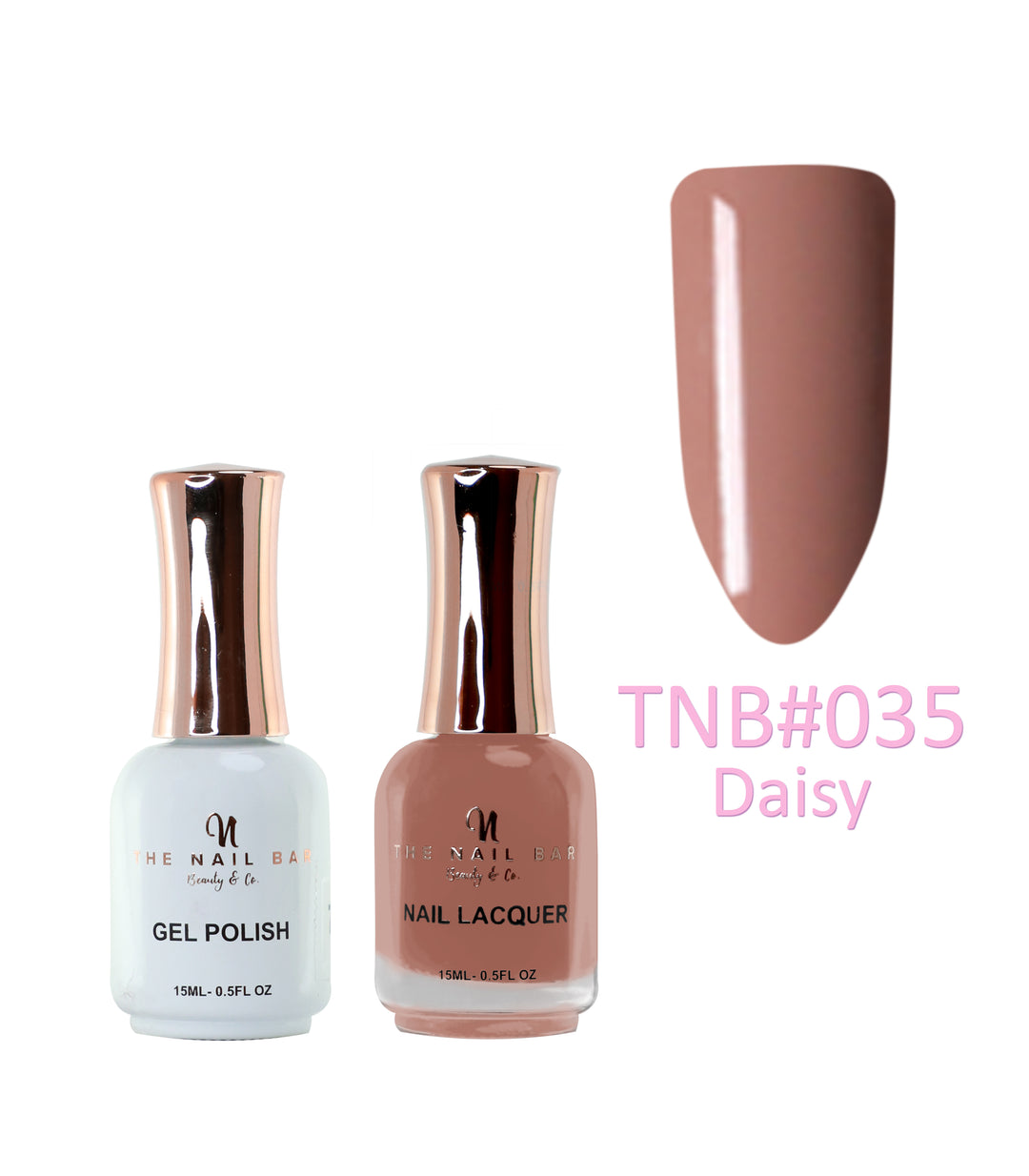 Dual Polish/Gel colour matching (15ml) - Daisy - The Nail Bar Beauty & Co.