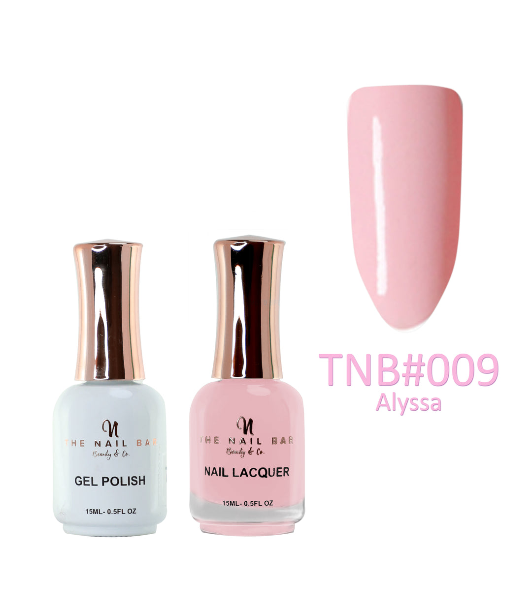 Dual Polish/Gel colour matching (15ml) - Alyssa - The Nail Bar Beauty & Co.