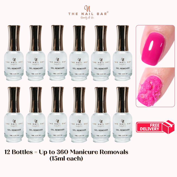 3‑in‑1 Gel Remover 15ml – Acetone‑Free, Fast & Effective - The Nail Bar Beauty & Co.
