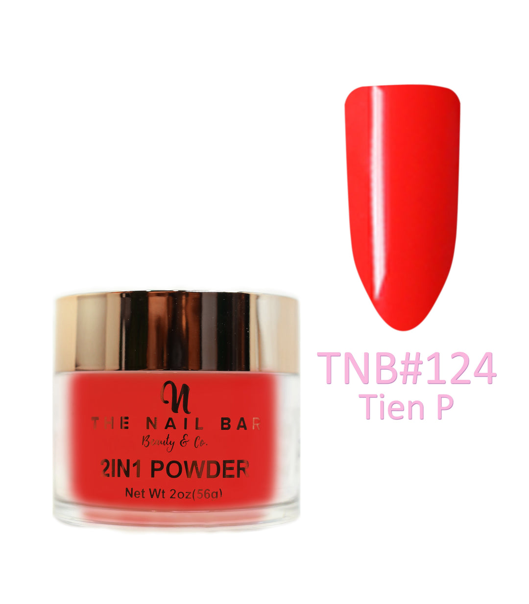 Colour 124 – Tien P — 2oz dipping and acrylic powder