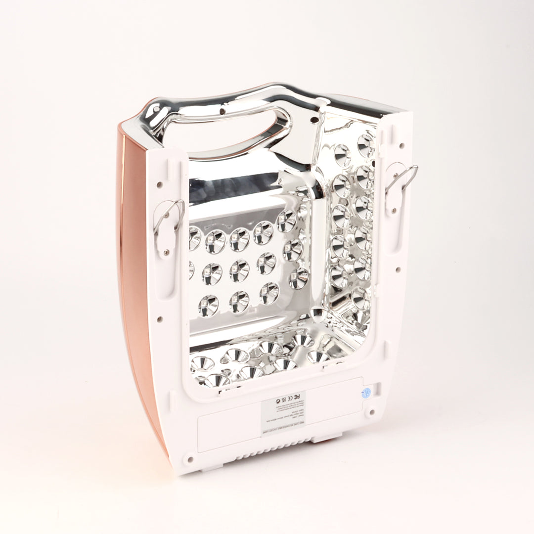 Chrome Rose Gold Color Pro Cure Cordless 128w LED Lamp