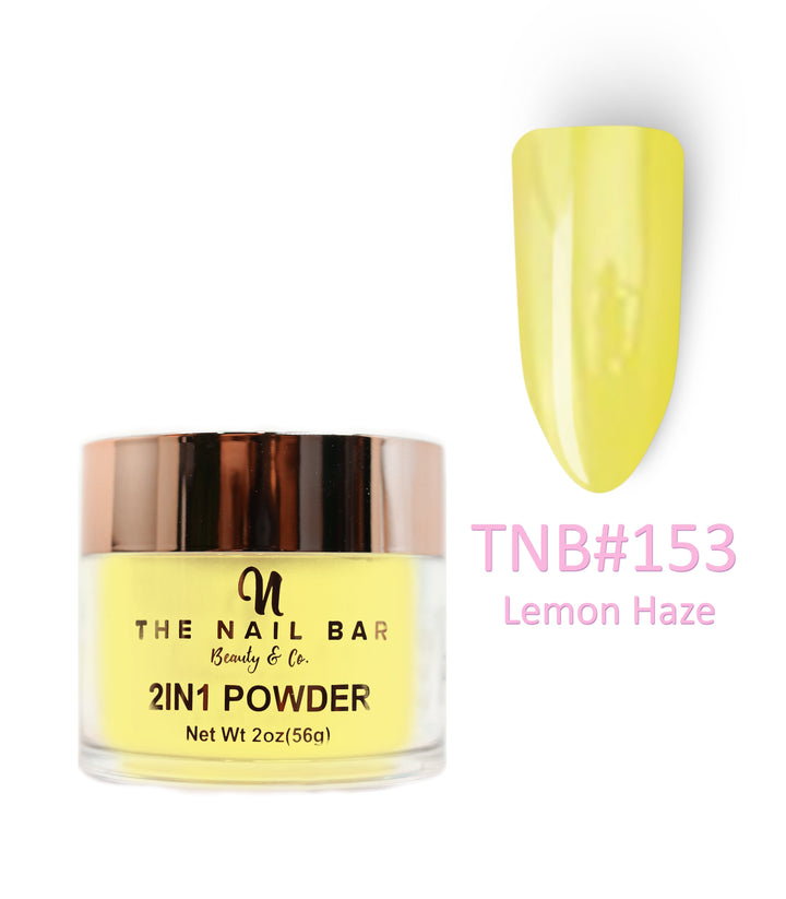 Colour 153 – Lemon Haze – 2oz dipping and acrylic powder