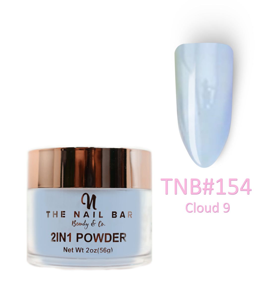 Colour 154 – Cloud 9 – 2oz dipping and acrylic powder