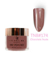2-In-1 Dipping/Acrylic colour powder (2oz) - Chocolate Nude