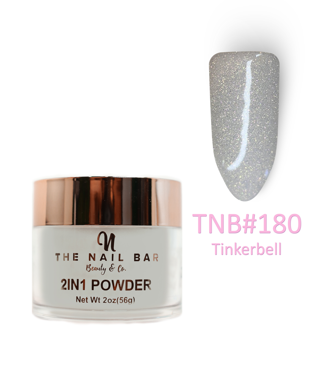 Colour 180 – Tinkerbell – 2oz dipping and acrylic powder