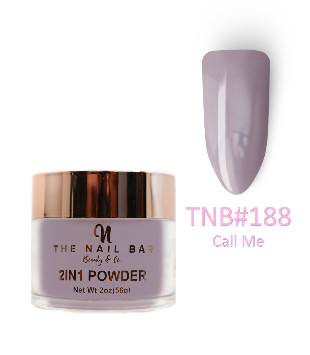 Colour 188 – Call Me – 2oz dipping and acrylic powder