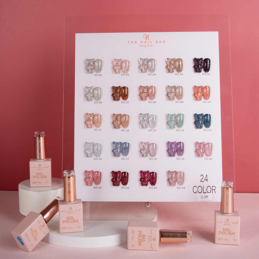 Reflective Glitter Collection 25 Colours Set