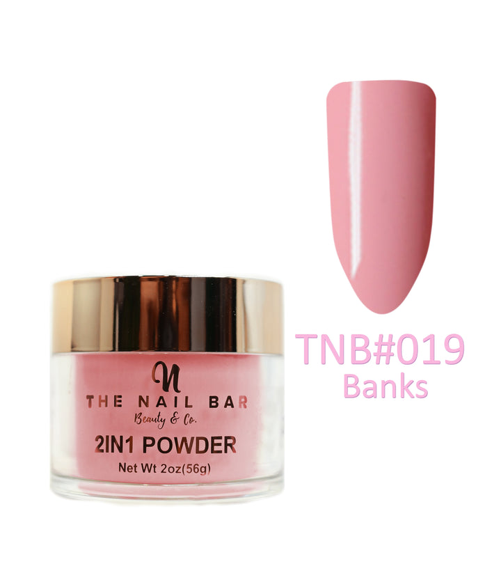 Colour 19 – Banks — 2oz dipping and acrylic powder