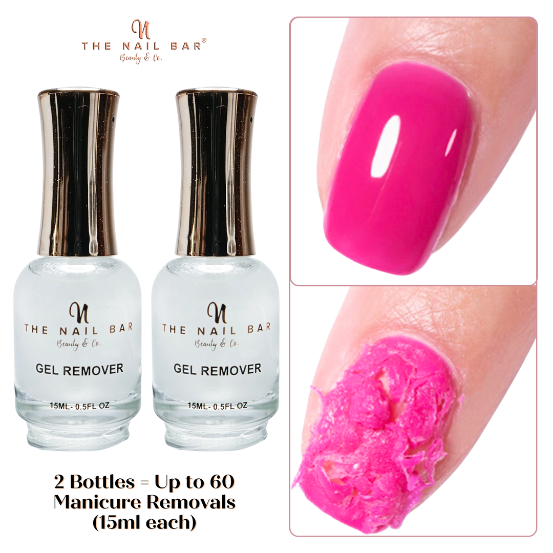 3‑in‑1 Gel Remover 15ml – Acetone‑Free, Fast & Effective - The Nail Bar Beauty & Co.
