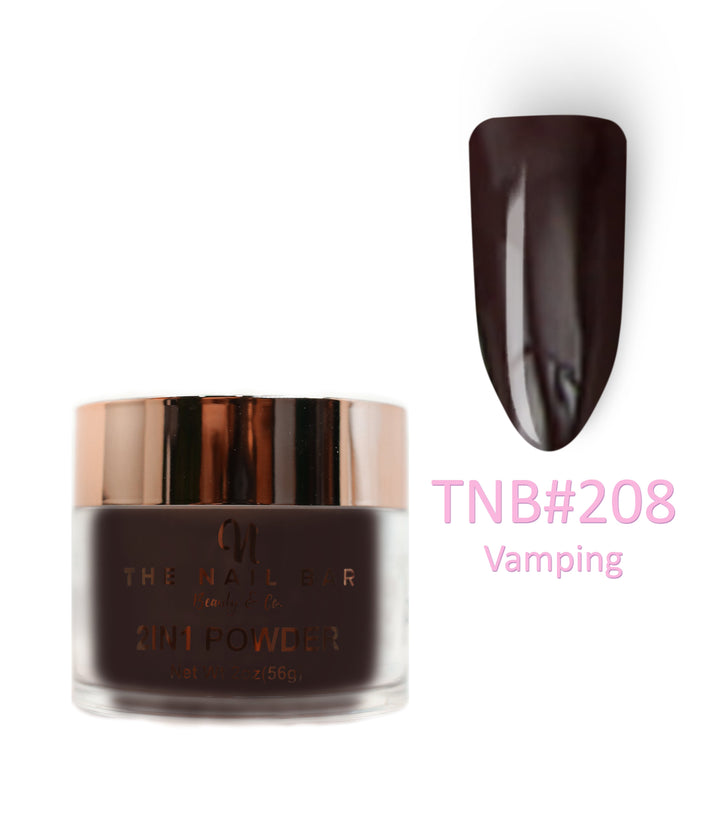 208 – Vamping – 2oz dipping and acrylic powder