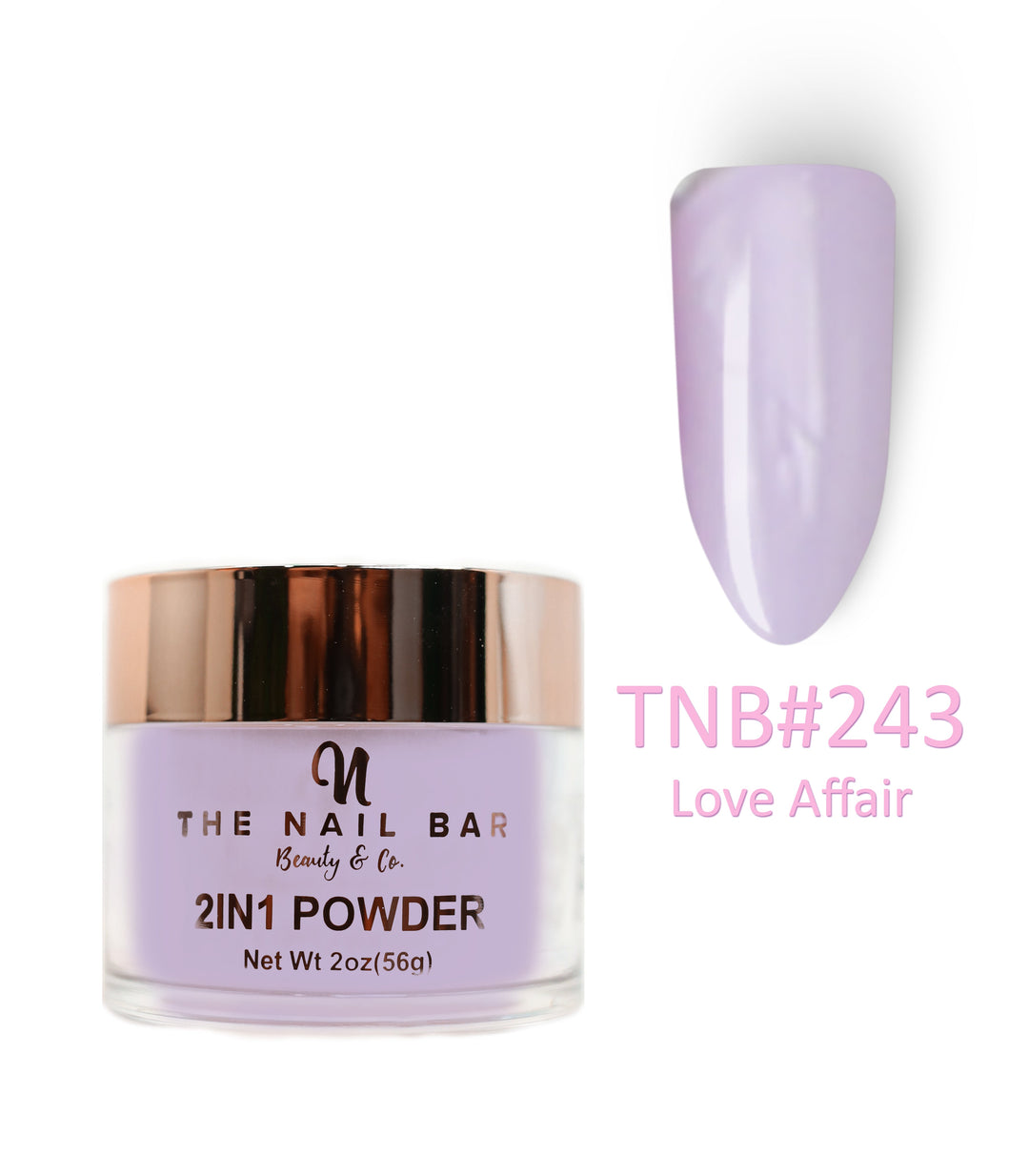 243 – Love Affair – 2oz dipping and acrylic powder