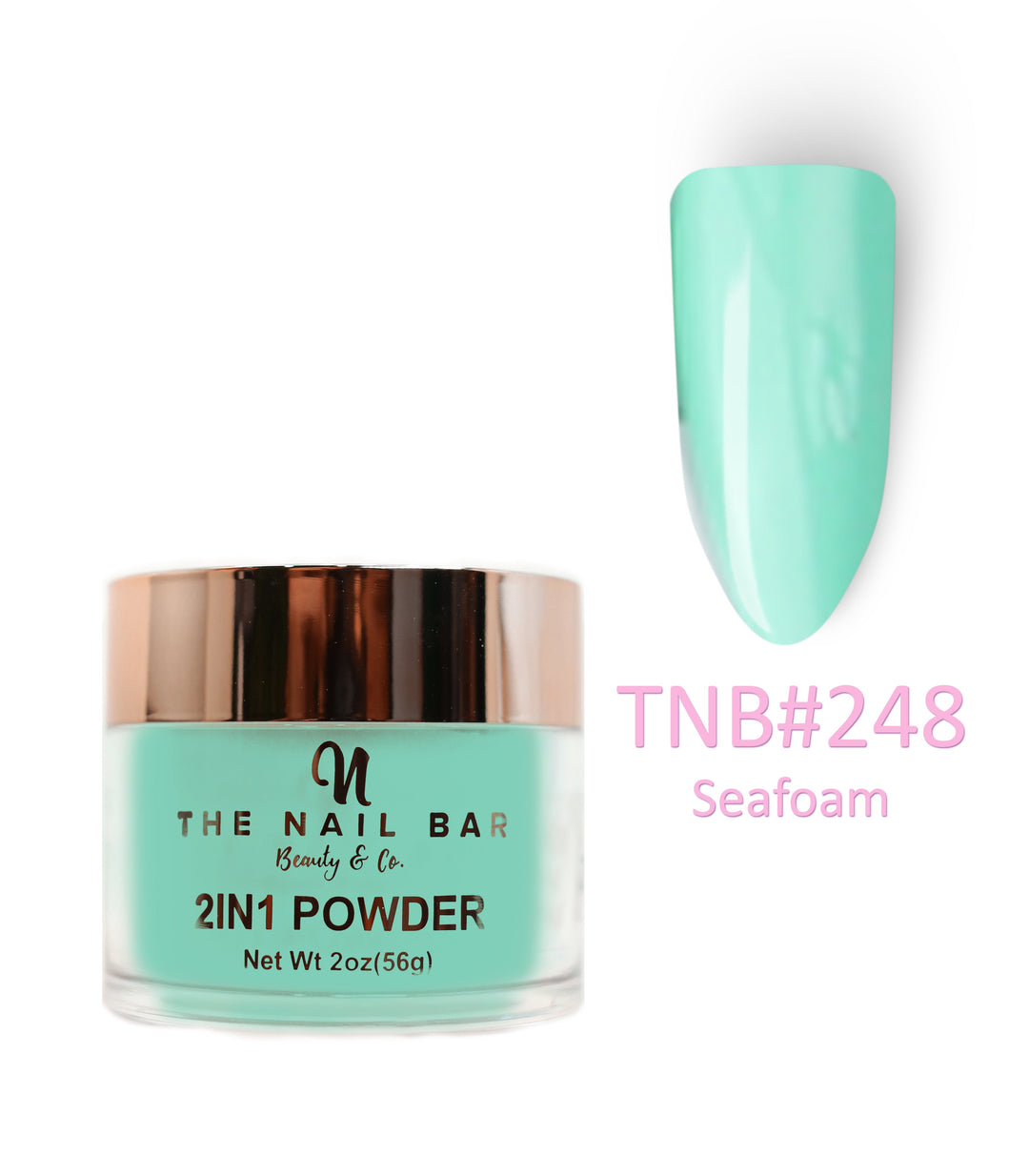 248 – Seafoam – 2oz dipping and acrylic powder