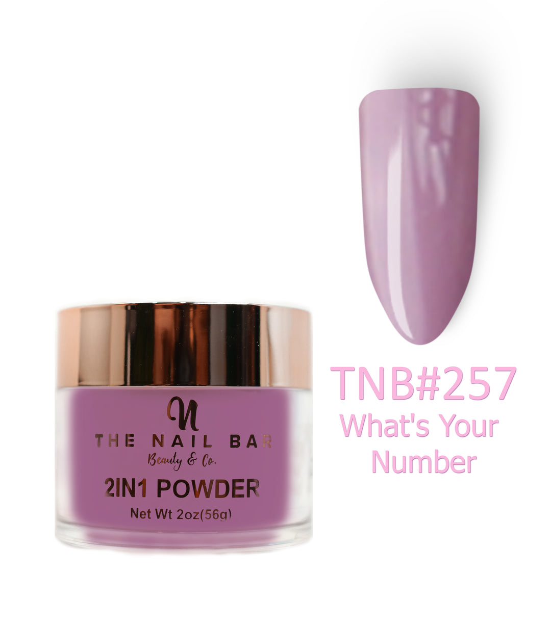2-In-1 Dipping/Acrylic colour powder (2oz) - What's Your Number