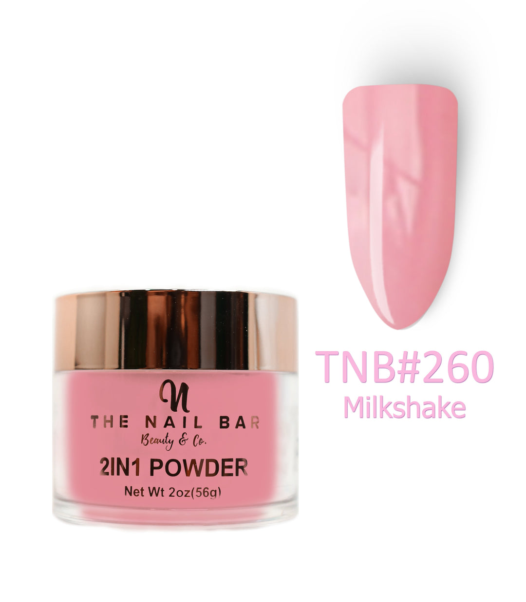 260 – Milkshake – 2oz dipping and acrylic powder