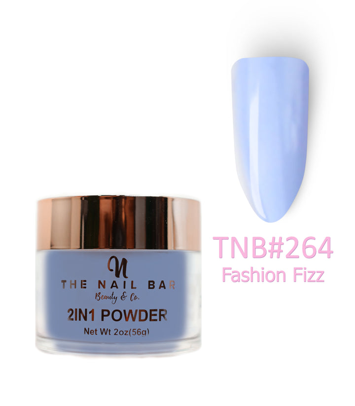 264 – Fashion Fizz – 2oz dipping and acrylic powder