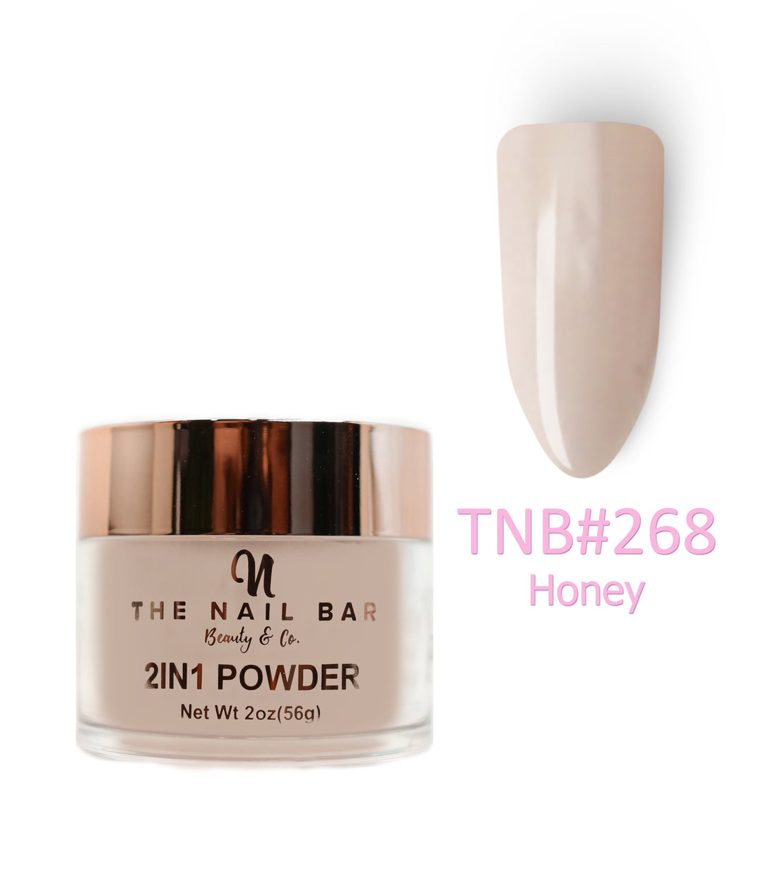 268 – Honey – 2oz dipping and acrylic powder