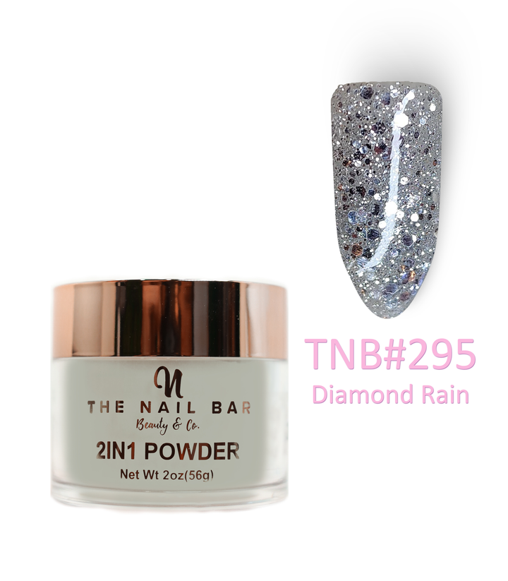 295 – Diamond Rain – 2oz dipping and acrylic powder
