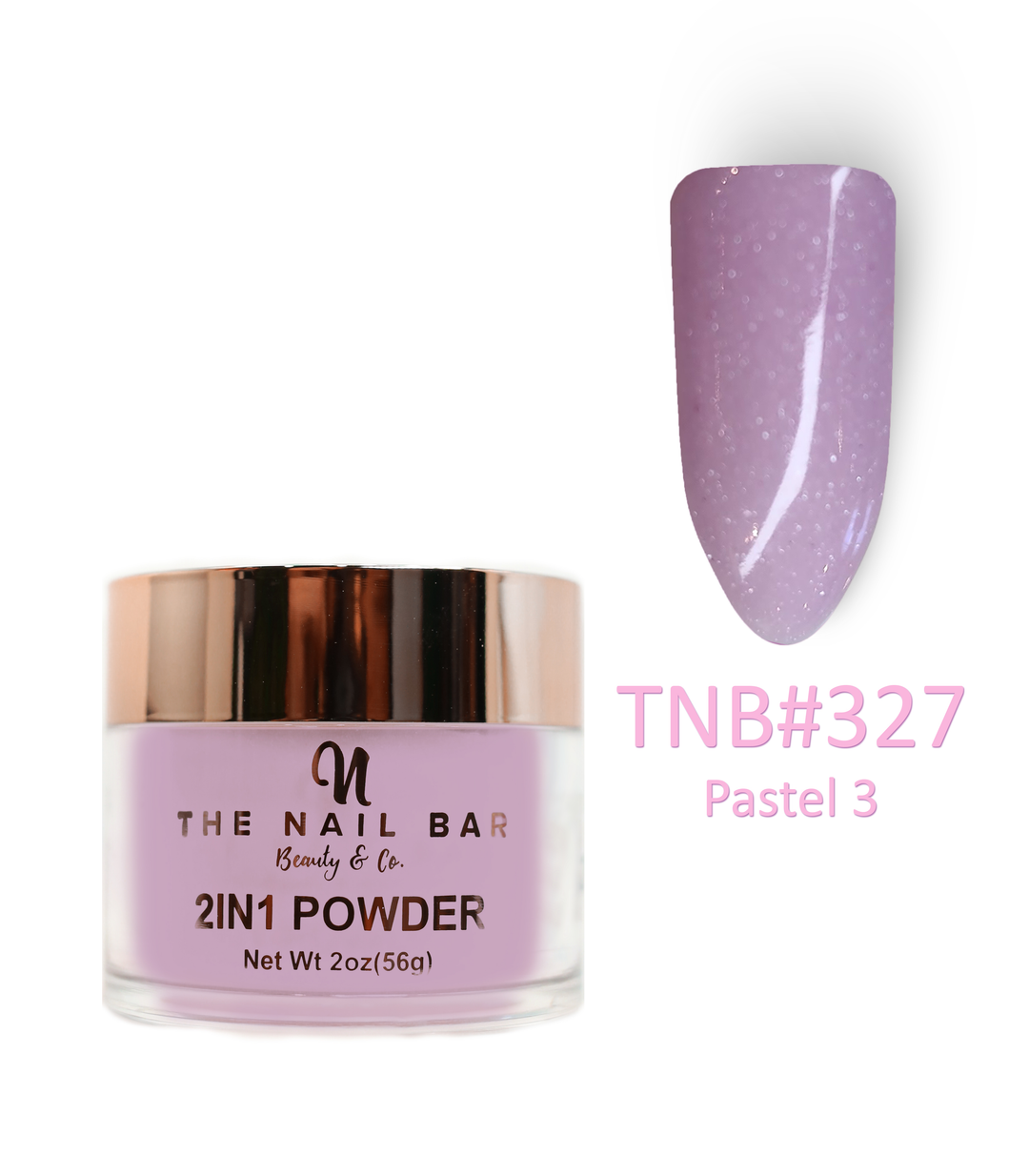 327 – Pastel 3 – 2oz dipping and acrylic powder