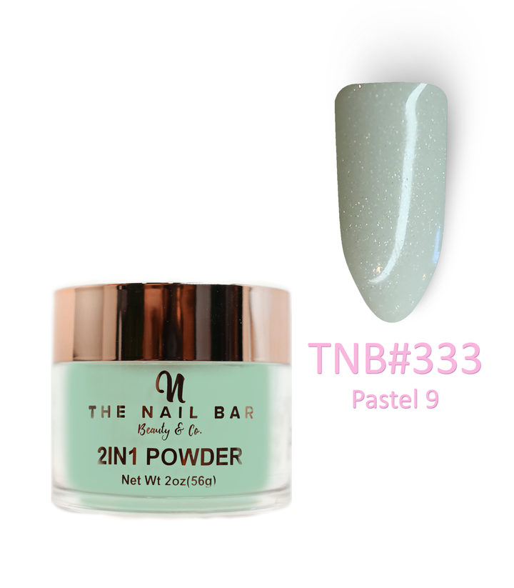 333 – Pastel 9 – 2oz dipping and acrylic powder